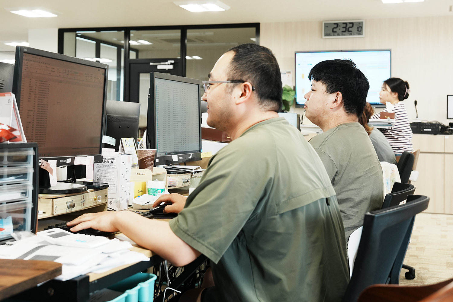 社員の働く様子