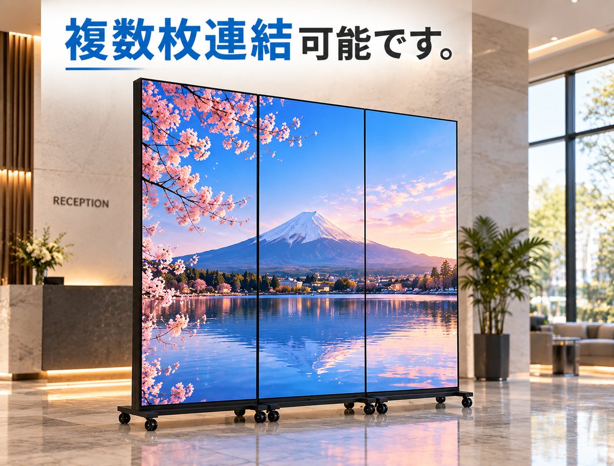 上下折りたたみ式LEDビジョン